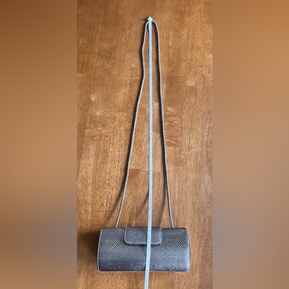 Women's Clutch 8" x 4" w/ 2' long cross body strap - Picture 5 of 12